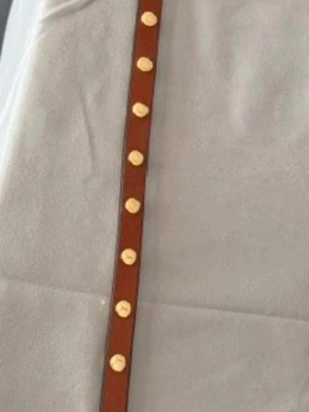Tory Burch Double Wrap Logo Leather Bracelet Black & Gold